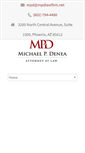 Mobile Screenshot of michaeldeneafirm.com